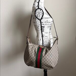 Gucci Monogram Ophidia All Crossbody Bag